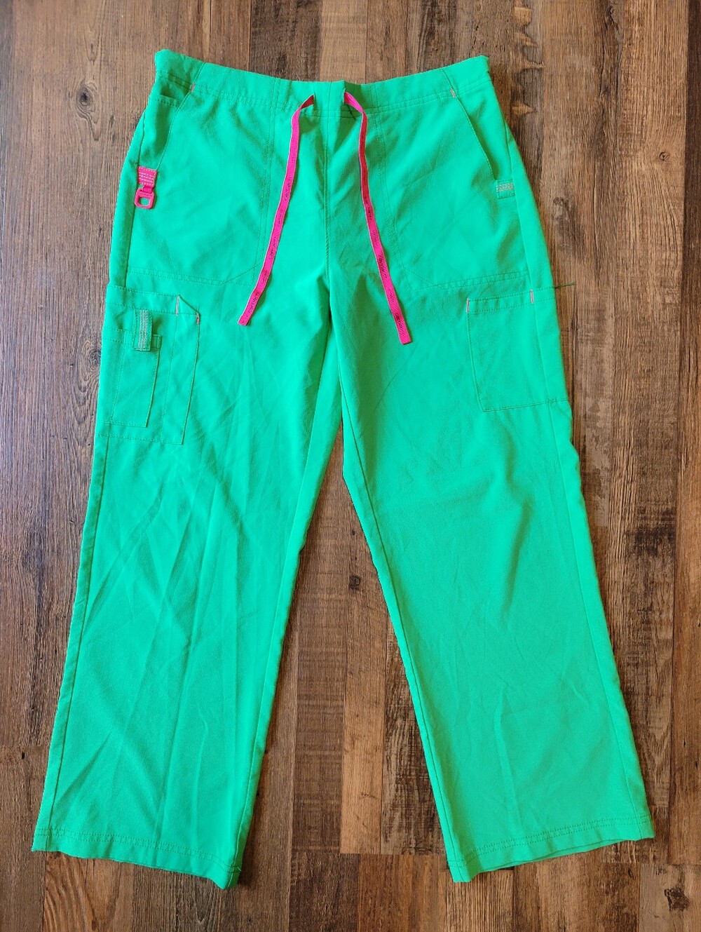Carhartt Green Pink Scrub Pants